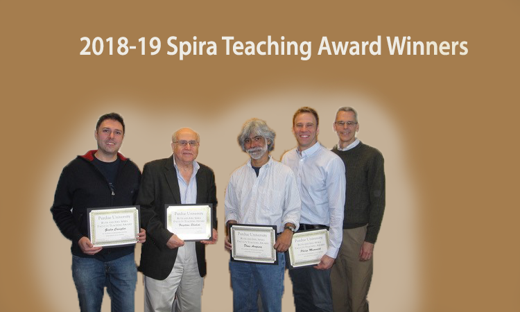 2018-19 Ruth and Joel Spira Faculty Teaching Awards
